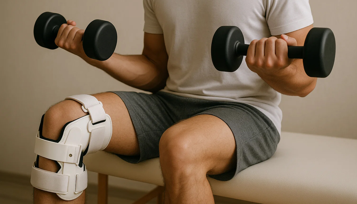 Séance de kinésithérapie